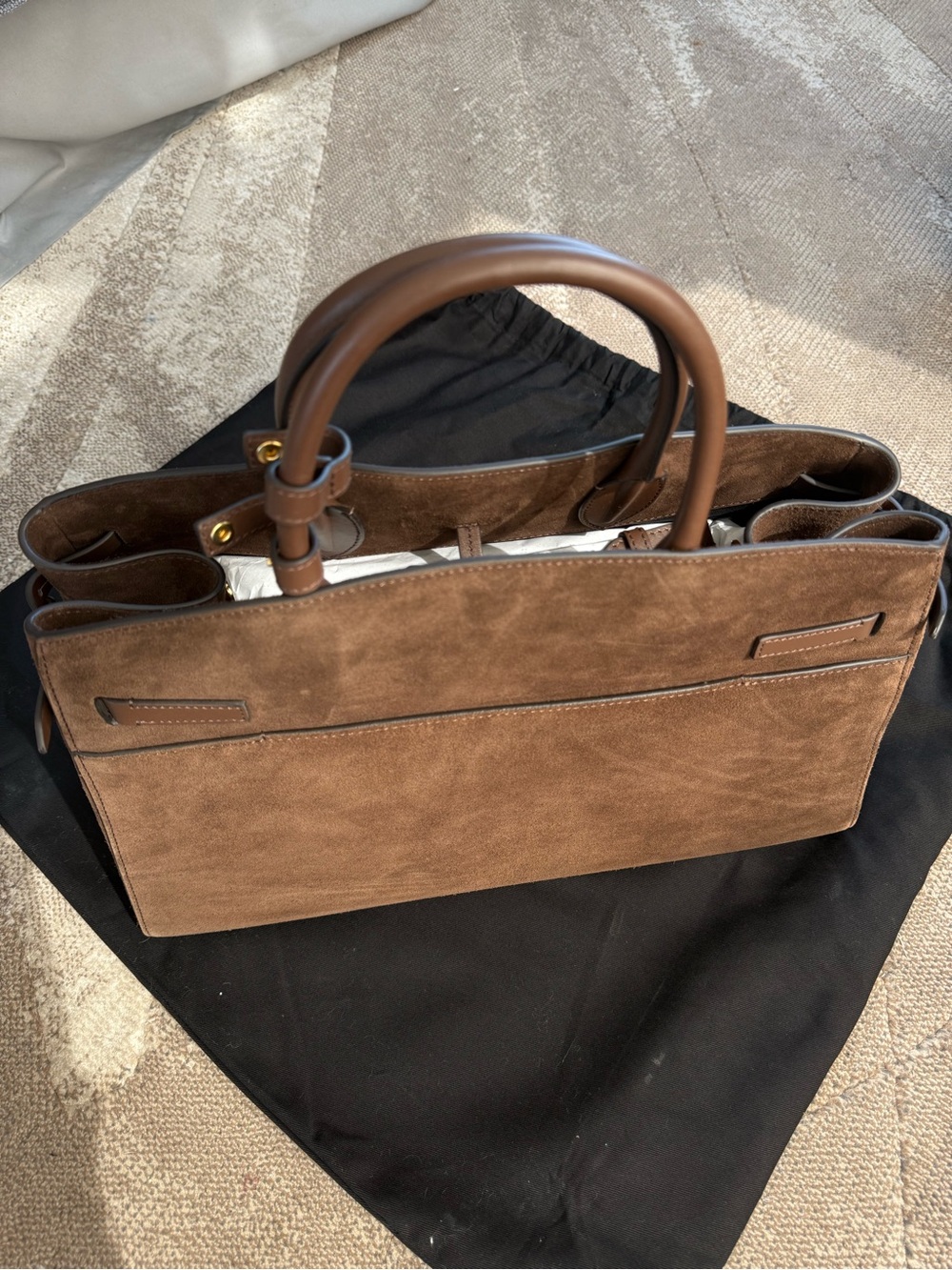 Demellier The Hudson Suede Tote - Picture 3 of 14